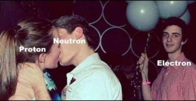 25 Nerd Memes: A Dive into the World of Geeky Humor 23 Proton neutron
