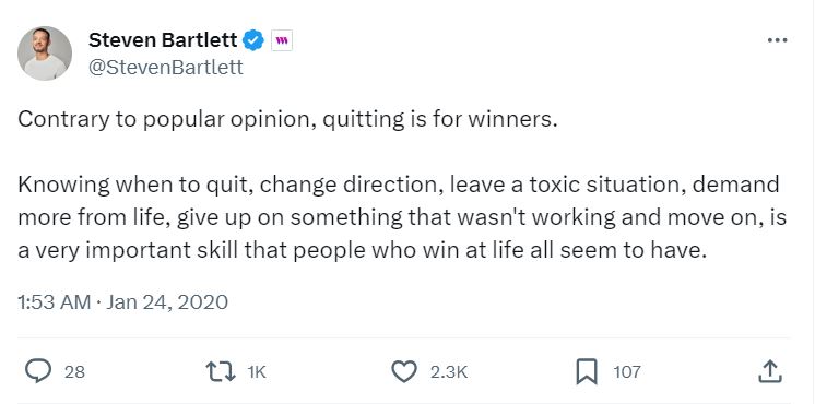 20 Funny Work Posts To Look at When You Should Be Working 16 Quitting is for winners - Funny Work Posts