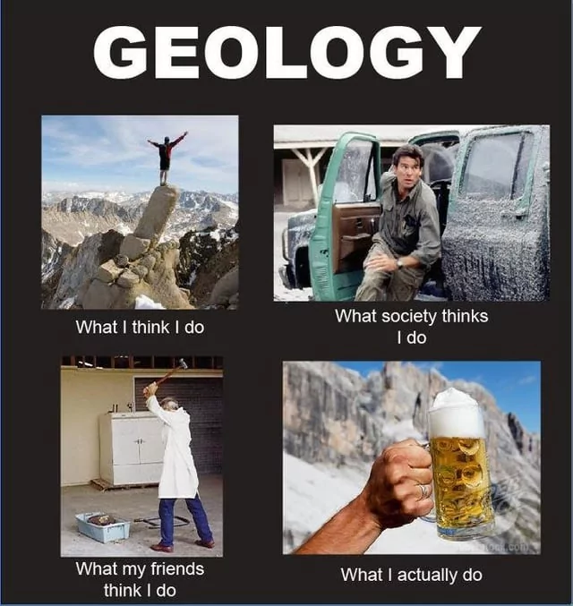25 Geology Memes for a Rock-Solid Chuckle! 27 WHat I think I do