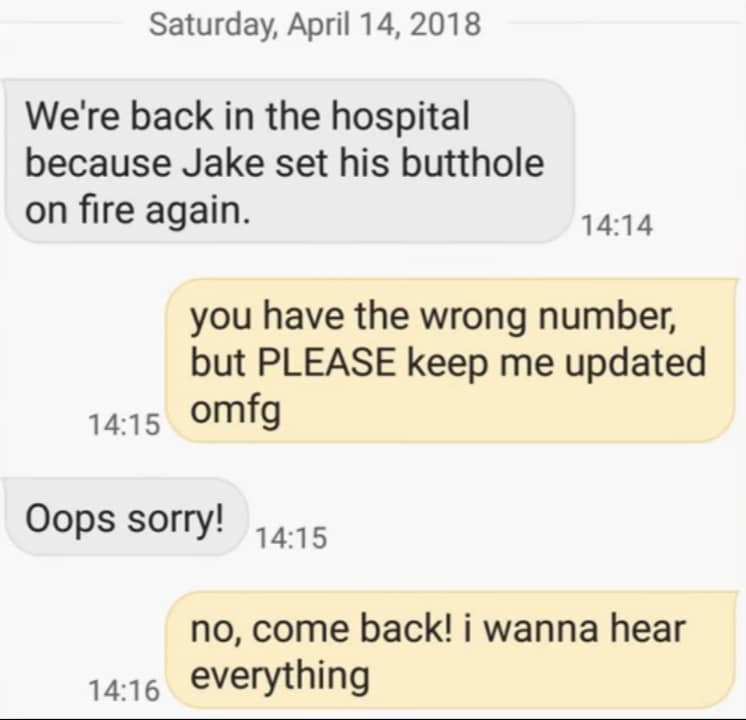23 Autocorrect Fails That Turned Innocent Texts Into Comedy Gold 14 We are back in hospital - Autocorrect Fails