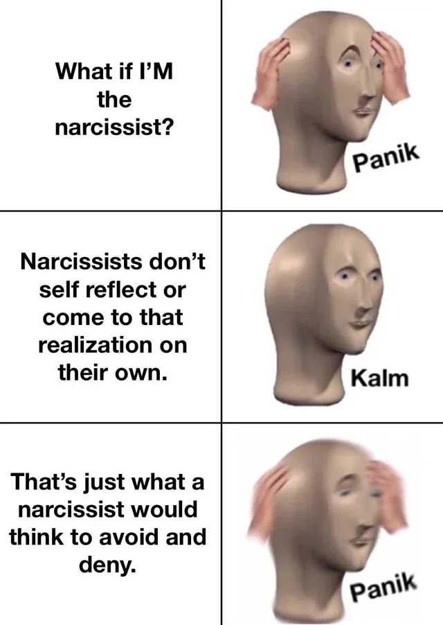 15 Narcissist Memes: A Hilarious Peek into the World of Self-Adoration 16 What if Im the narcissist - Narcissist Memes