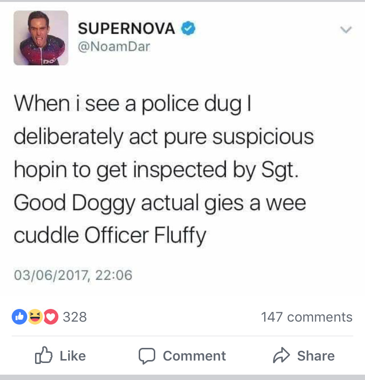 35 Times Scottish Twitter Had Us Wheezing Like Bagpipes on Laughing Gas 27 When I see police dug - Scottish Twitter