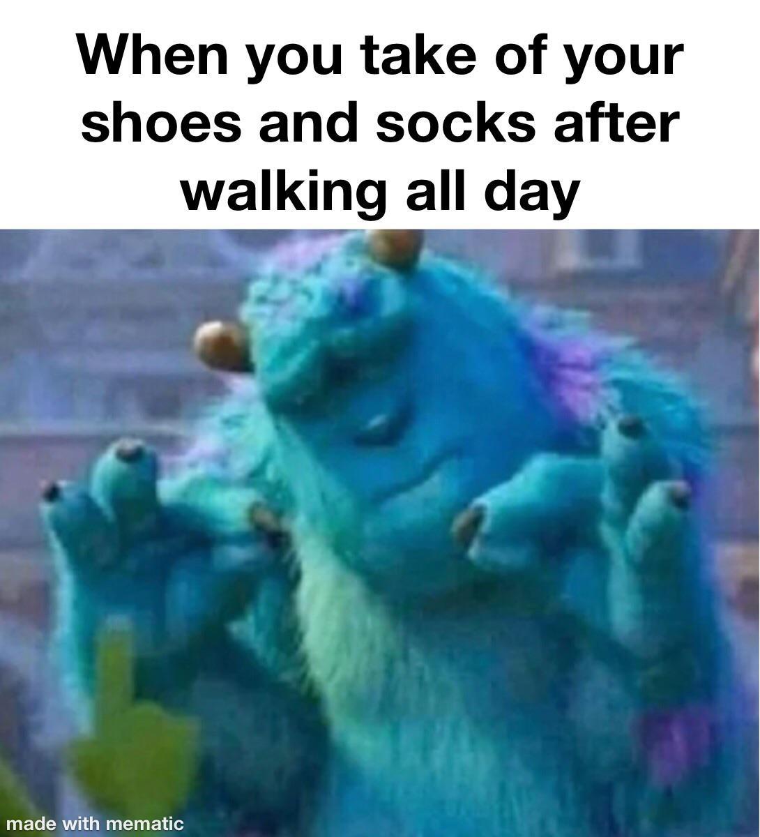 15 Memes: An Odyssey of Humor Across the Internet Cosmos 16 When you take off your shoes