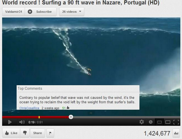 23 Funny YouTube Comments That Made Us Spit Out Our Coffee 19 World record - Funny YouTube Comments