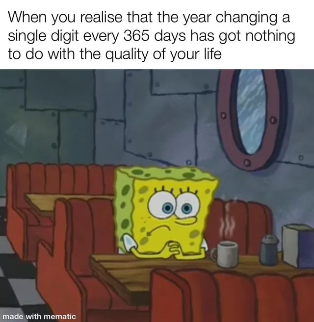 23 New Year Memes to Kick Off 2025 with Laughter 20 Year changing a single digit - New Year Memes