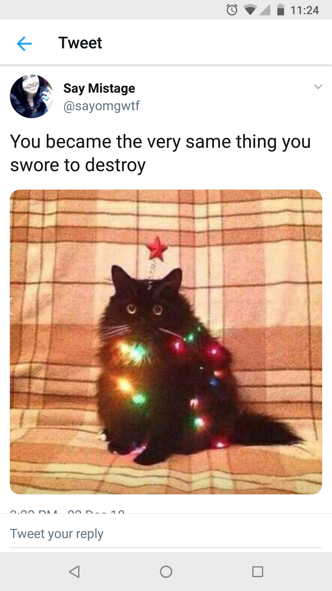 15 Funny Christmas Trees to Light Up Your Holidays 16 You became the very thing - Funny Christmas Trees