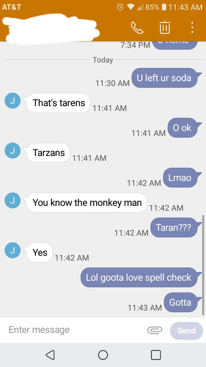 23 Autocorrect Fails That Turned Innocent Texts Into Comedy Gold 18 You left your soda - Autocorrect Fails