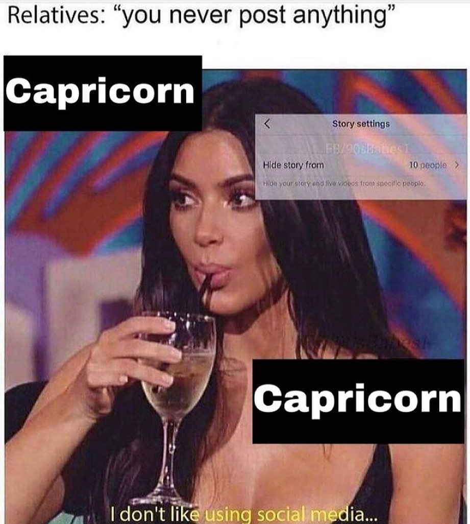 20 Capricorn Memes Celebrating the G.O.A.T. Personality