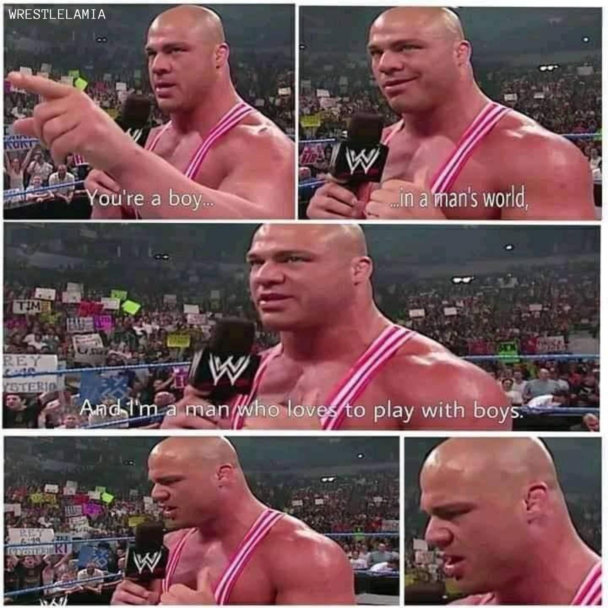 15 Kurt Angle Memes That Will Make You Tap Out… with Laughter! 16 Youre a boy - Kurt Angle Memes