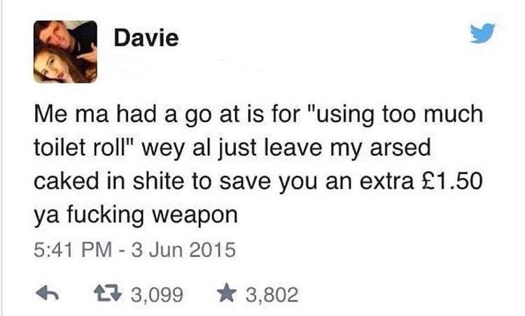 35 Times Scottish Twitter Had Us Wheezing Like Bagpipes on Laughing Gas 13 me ma had a go - Scottish Twitter