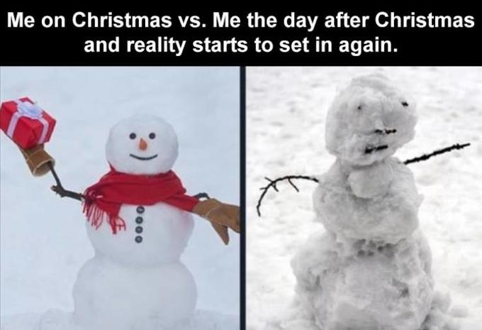 The Funniest After Christmas Memes That Will Bring You Back Down To Earth 8 me the day after christmas - After Christmas Memes