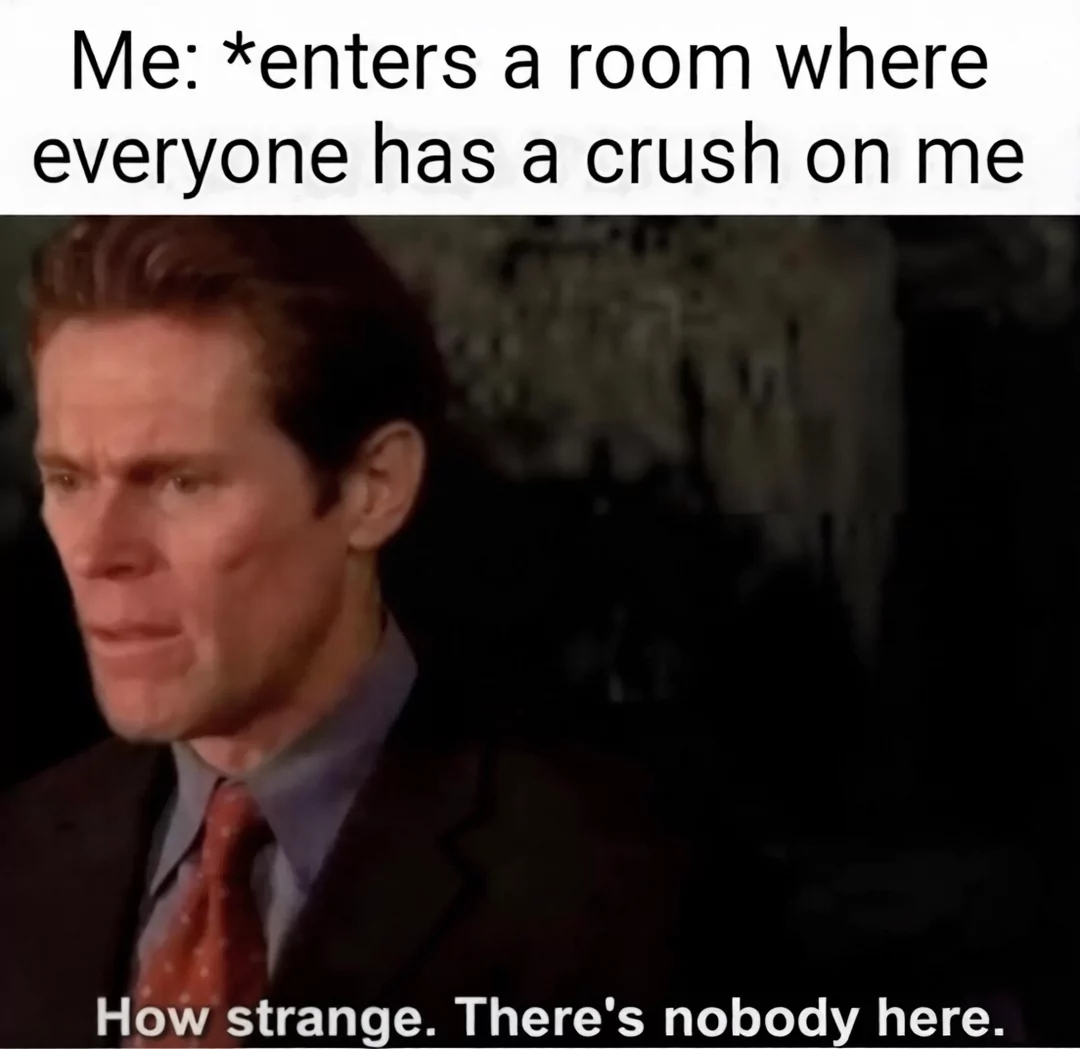 30 Crush Memes That Sum Up the Awkwardness of Secret Admirations 29 neters a room