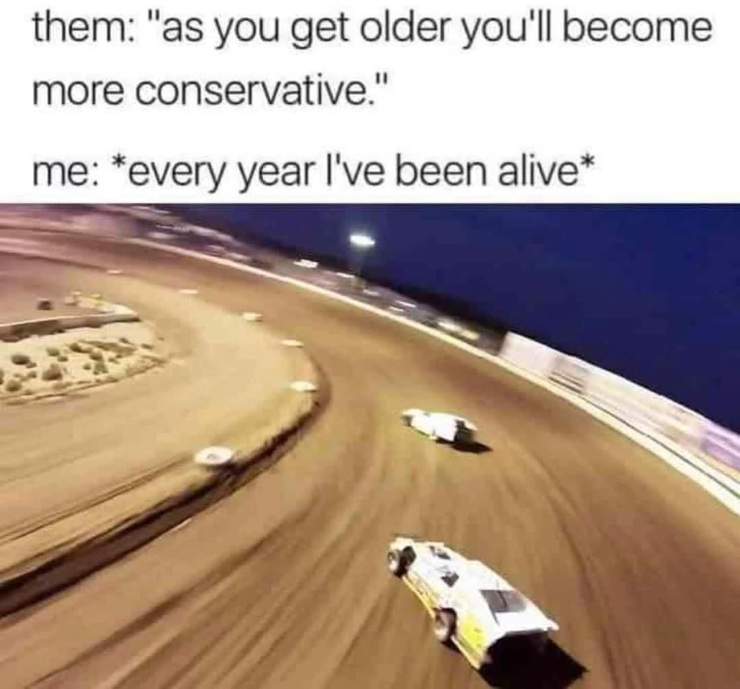 As you get older
