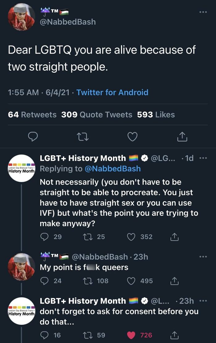 34 Epic Comebacks That Shut Down Haters with Class, As Shared On This X Page 2 Dear lgbtq - Epic Comebacks