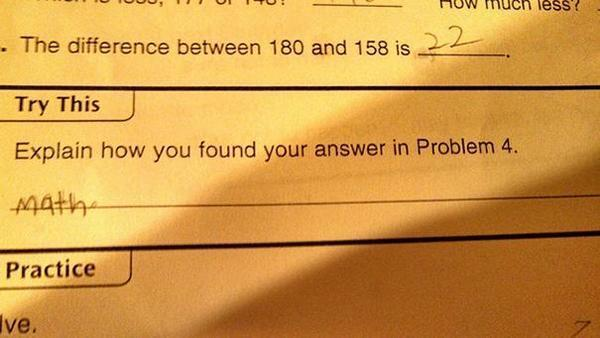 35 Funny Test Answers That Deserve An A+ For Humor 31 Difference between