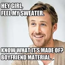 10 Rizz Memes for Maximum Charisma 4 Feel my sweater