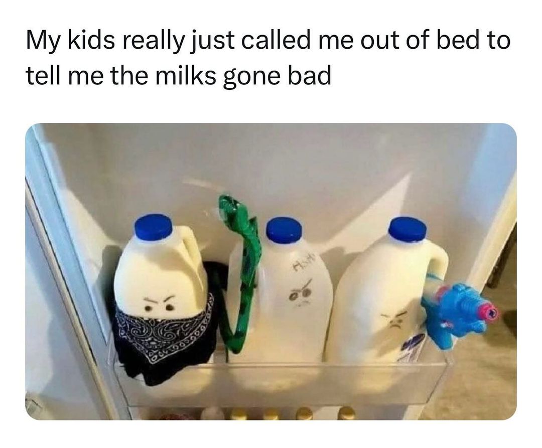 35 Punniest Memes: Your Daily Dose of Vitamin C (Comedy) 15 Milks gone bad - punniest memes