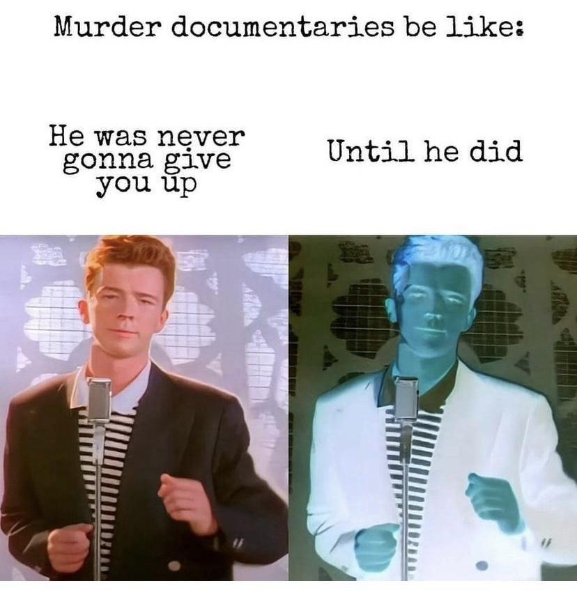 35 Random Memes To Start Your Day On A Laughter Note 24 Murder documentaries be like