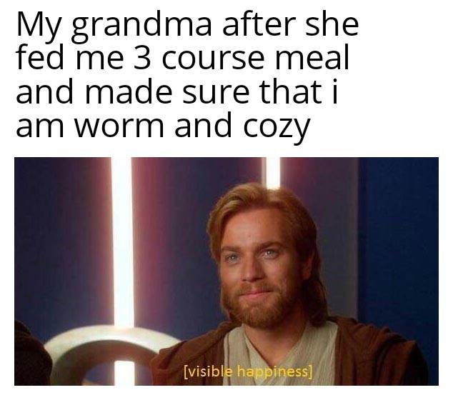 25 Grandma Cooking Memes That Show Grandmothers Are the Original Kitchen Queens 12 My grandma after she fed me - grandma cooking memes