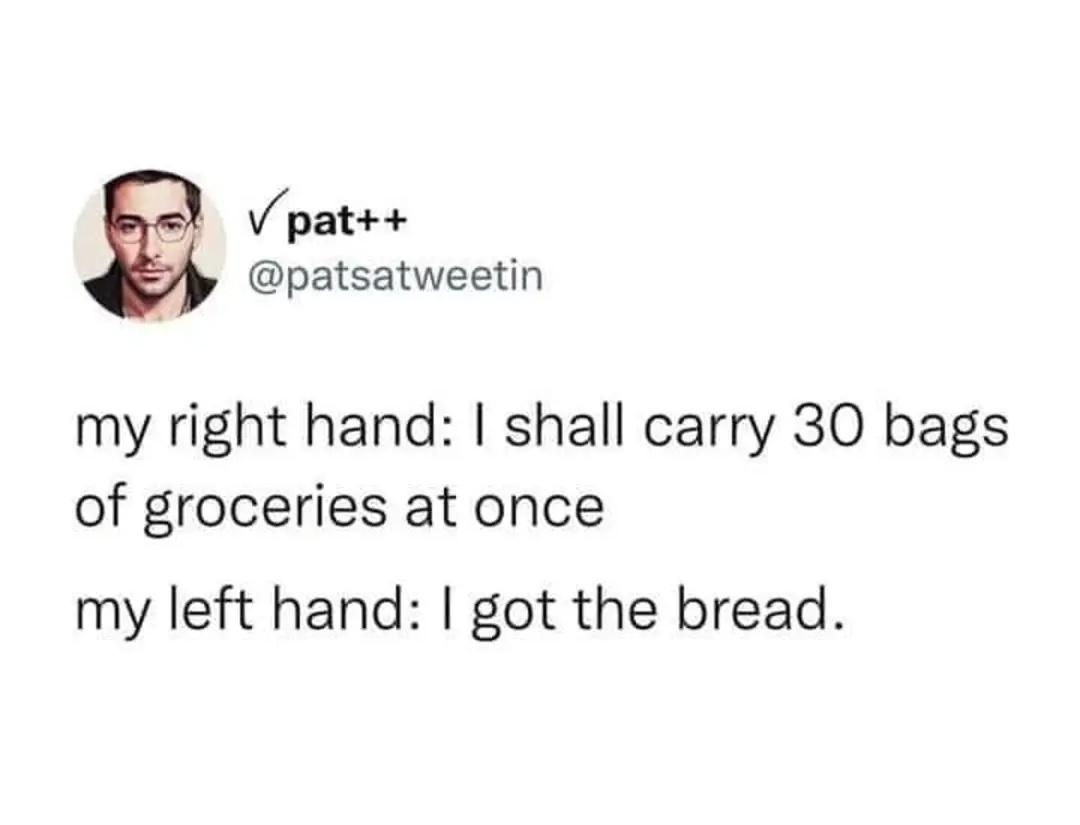 Rapid-Fire Humor: 15 Memes That Deliver Instant Comedy 9 My right hand