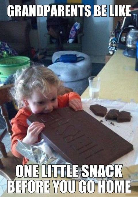 25 Grandma Cooking Memes That Show Grandmothers Are the Original Kitchen Queens 16 One little snack before you go home - grandma cooking memes