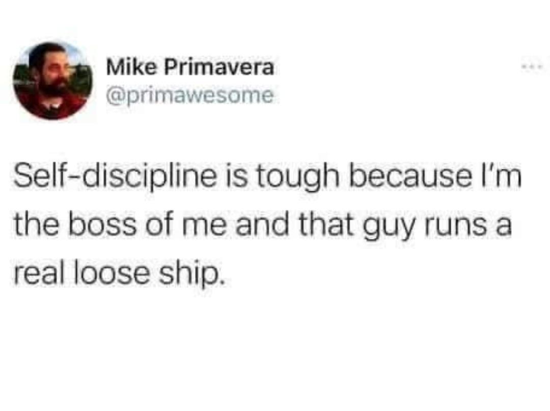 Rapid-Fire Humor: 15 Memes That Deliver Instant Comedy 12 Self discipline