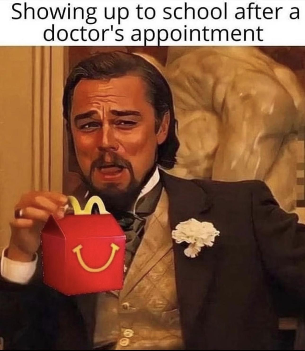 Showing up to school