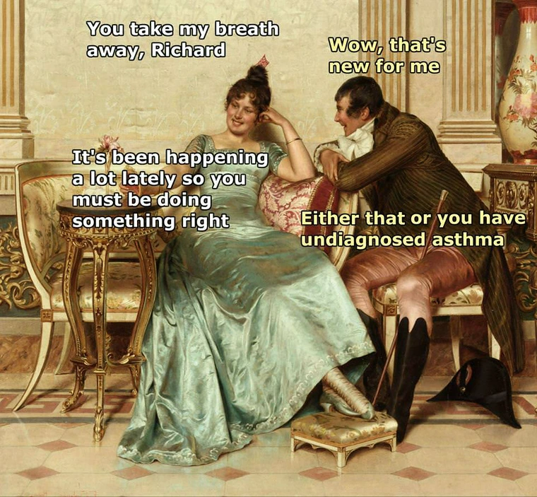 45 Classical Art Memes That Will Make You Appreciate Fine Art 43 Take my breath