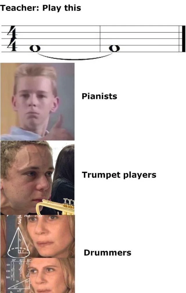 35 Music Memes That'll Replay in Your Mind On Repeat 31 Teacher play this