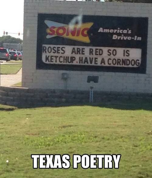 Texas poetry - Poetry Memes