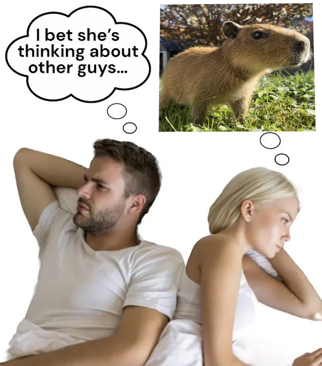 Thinking about other guys