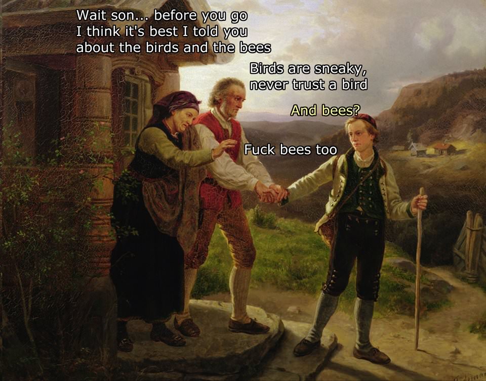 45 Classical Art Memes That Will Make You Appreciate Fine Art 33 Wait son - classical art memes