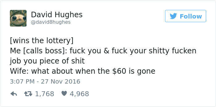 31 Funny Marriage Tweets That Perfectly Sum Up Married Life 35 Wins lotter