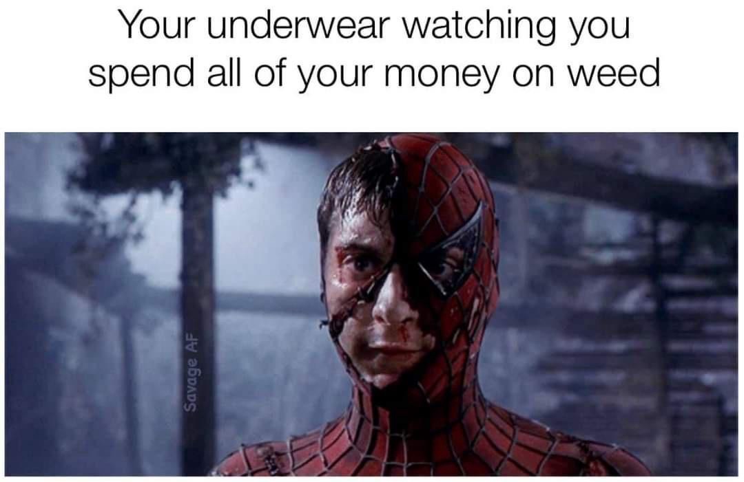 25 Laughable Memes That Will Make Your Stomach Hurt from Laughter 25 Your underwear watching you