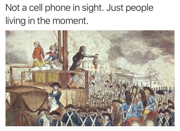 22 'Not A Cell Phone In Sight' Memes: A Comic Tribute to a Time Before Smartphones 17 man holding head - not a cell phone in site