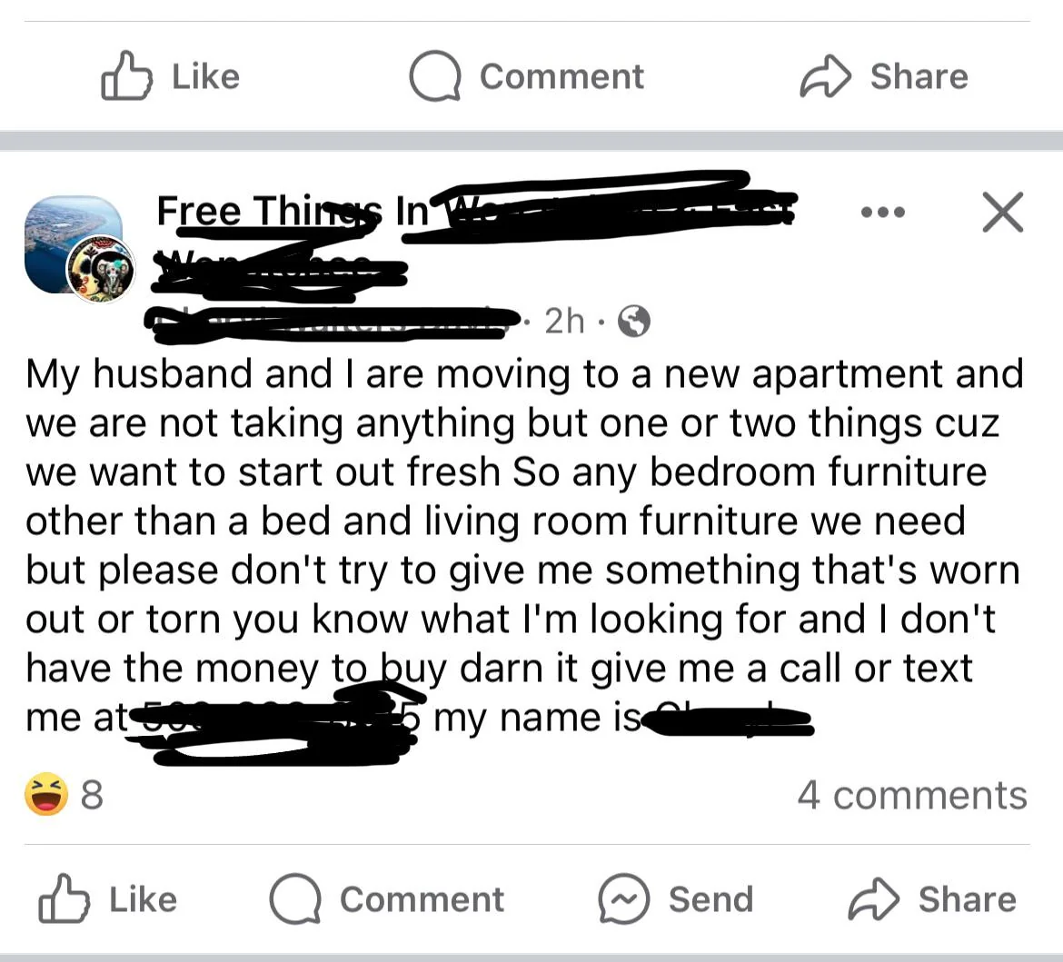 21 Screenshots of the Most Ridiculous Complaints Ever 14 my husband and I are moving