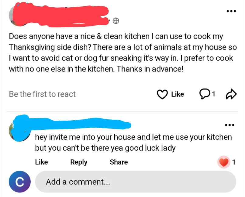 21 Screenshots of the Most Ridiculous Complaints Ever 17 nice and clean kitchen