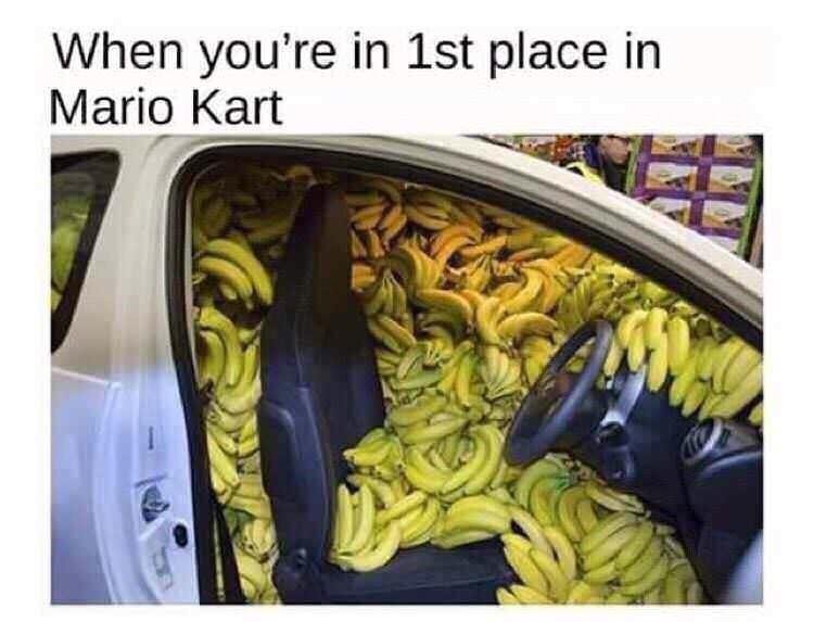 1st place in mario kart