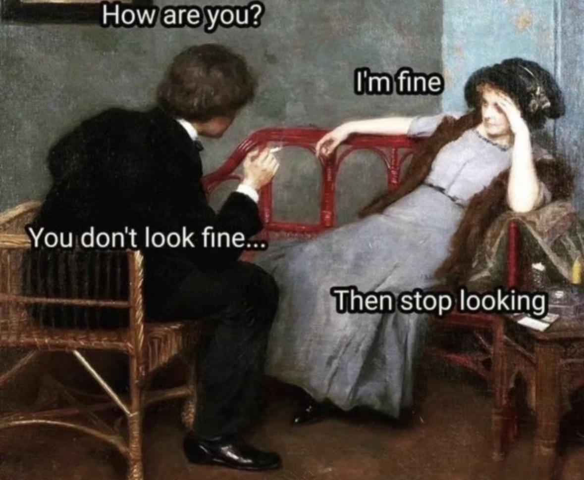 25 Trauma Memes to Make You Laugh Through the Pain 7 How are you - trauma memes