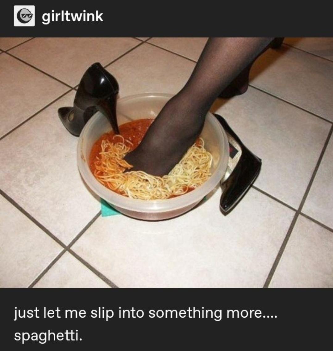 20 Memes that Expose the Comedic Side of Fashion 8 Let me slip into spaghetti