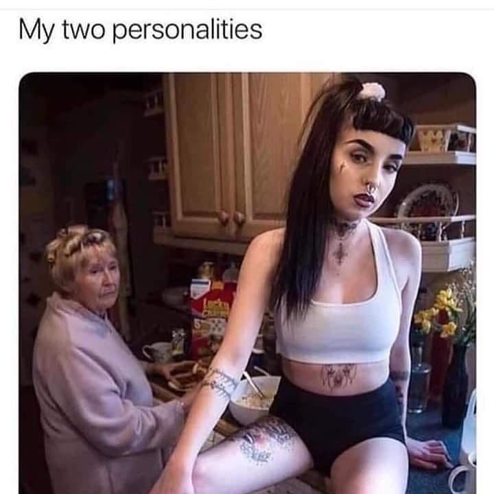 25 Memes Tailored for a Quick Break 23 My two personalities