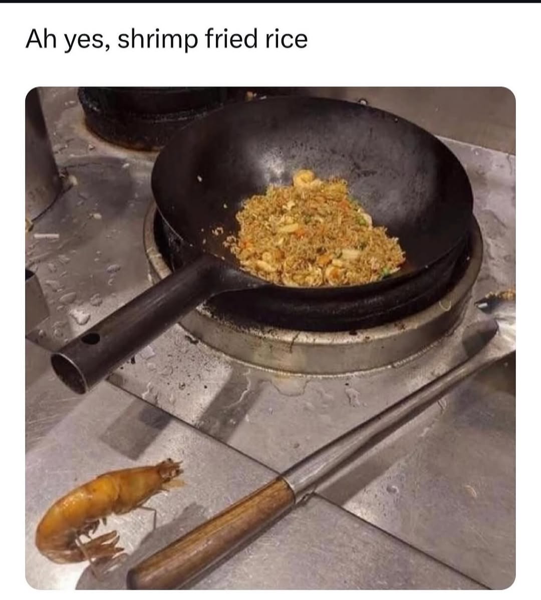 35 Punniest Memes: Your Daily Dose of Vitamin C (Comedy) 35 Shrimp fried rice