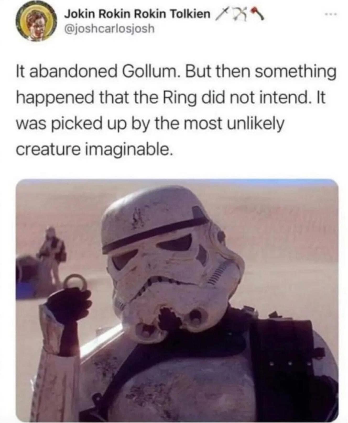 abandoned gollum