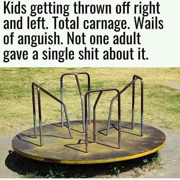 35 Nostalgic Posts That Capture the Simple Joys of Growing Up in the '80s and '90s 14 kids getting thrown off - nostalgic posts