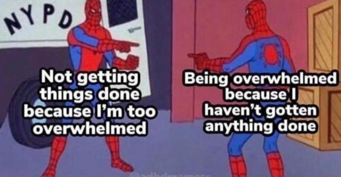 25 Trauma Memes to Make You Laugh Through the Pain 12 not getting things done - trauma memes
