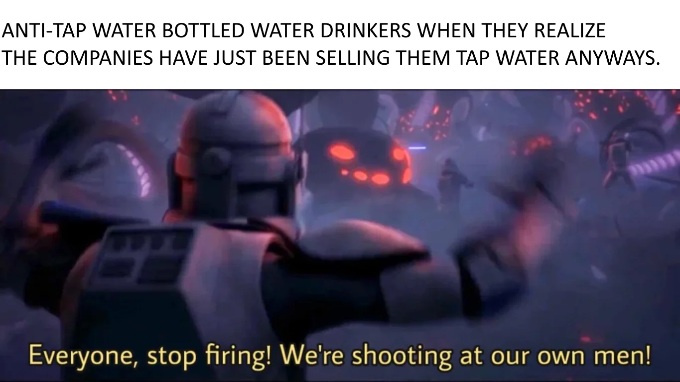 20 Water Memes to Dive into this World Water Day 3 Anti tap botteled water drinkers - water memes