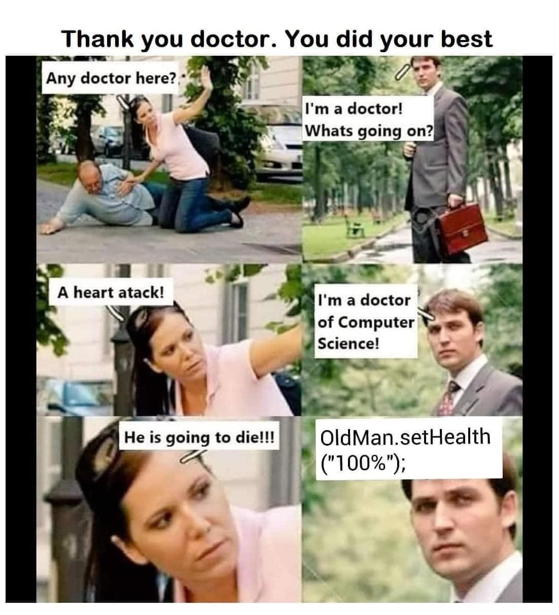 11 Memes You Can't Scroll Past Without a Chuckle 1 Any doctor here