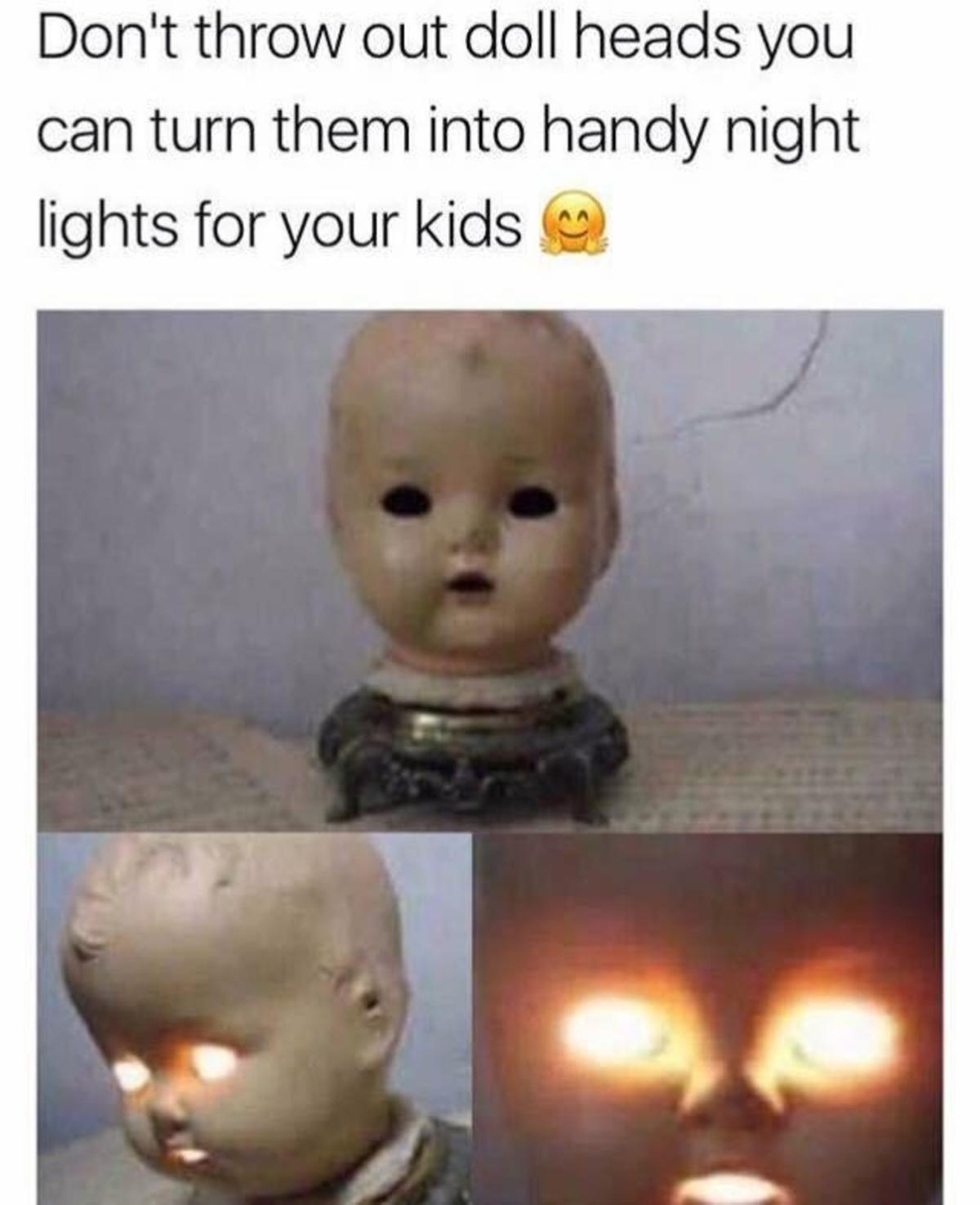 Doll heads