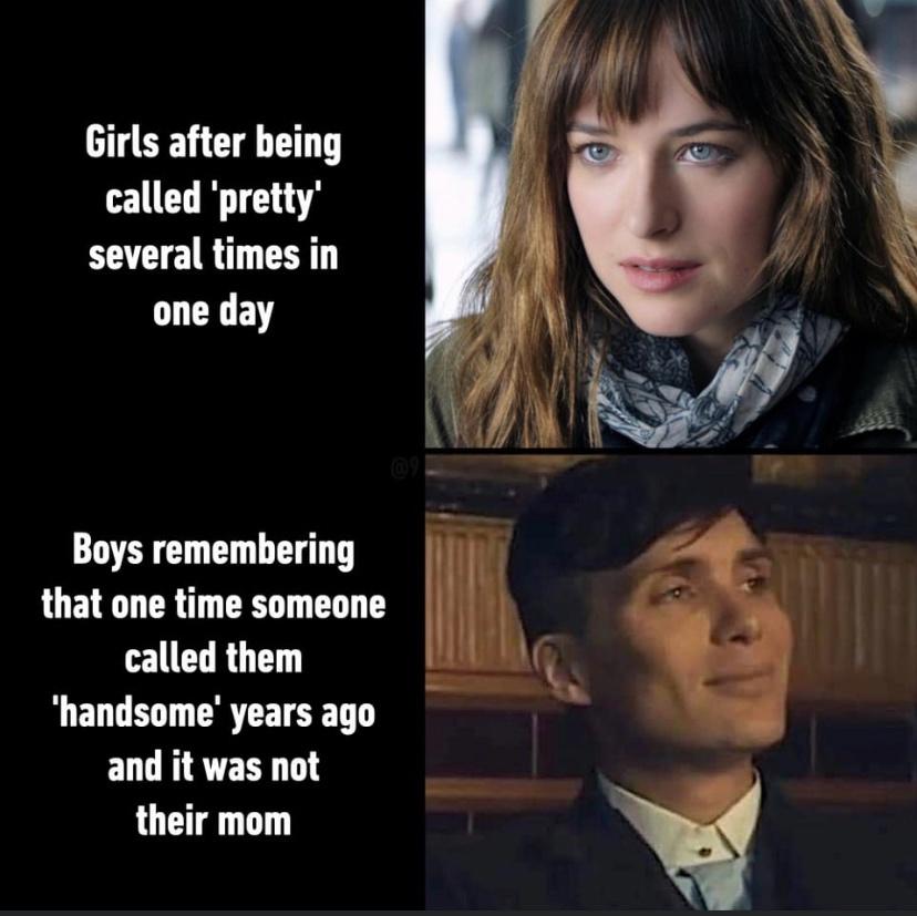 25 Compliment Memes: See How Guys React When They're Praised! 21 Girls after being called pretty - compliment memes