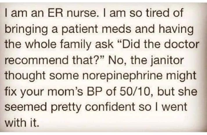 20 Nurse Memes That Inject Laughter into the Daily Medical Drama 7 Im an ER Nurse - Nurse Memes